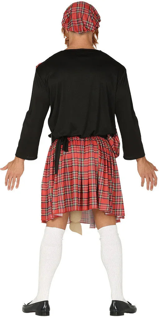 Disfraz de Escocés Cachondo para Hombre Escocés Guirca